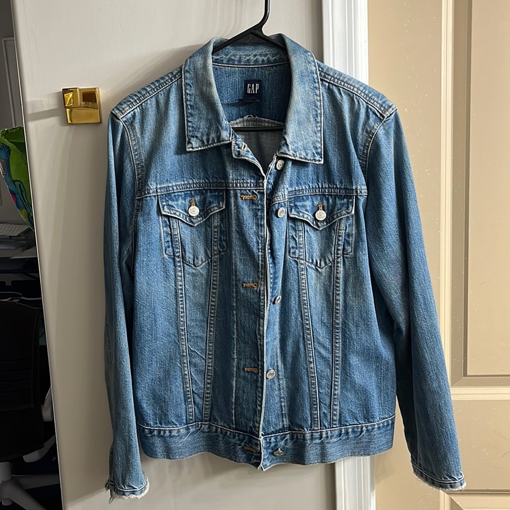 Vintage gap denim jacket 90s extra large
